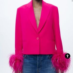 Feather Blazer